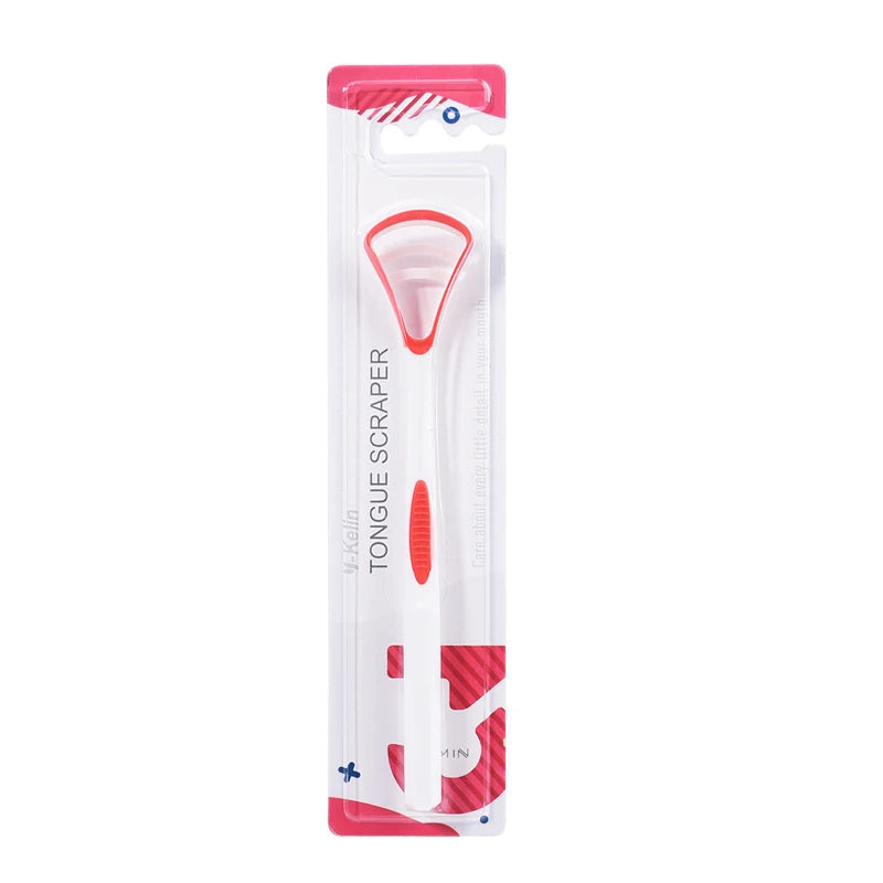 Y-Kelin Tongue Scraper Oral Cleaner Brush Fresh Breath Cleaning Coated Toothbrush Hygiene Care Tools Econic Blanks